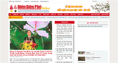 Desktop Screenshot of baodienbienphu.com.vn